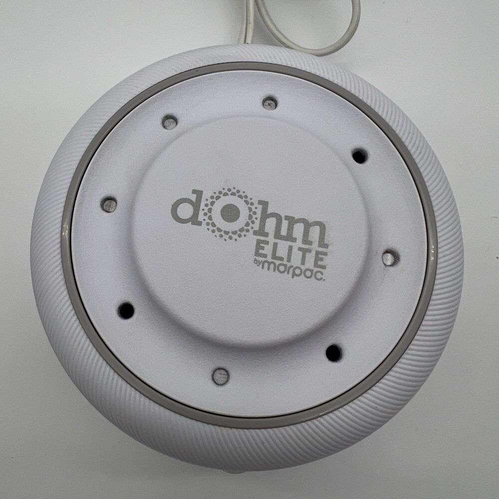 Marpac Dohm Elite White Noise Machine  EM1DSUSWH Tested Working Sound Sleep - Picture 2 of 4
